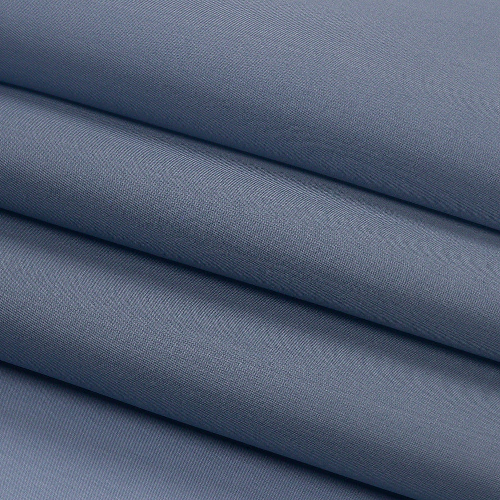 Silk Satin-Face Organza 54" - Infinity Blue - Premium Collection - Folded