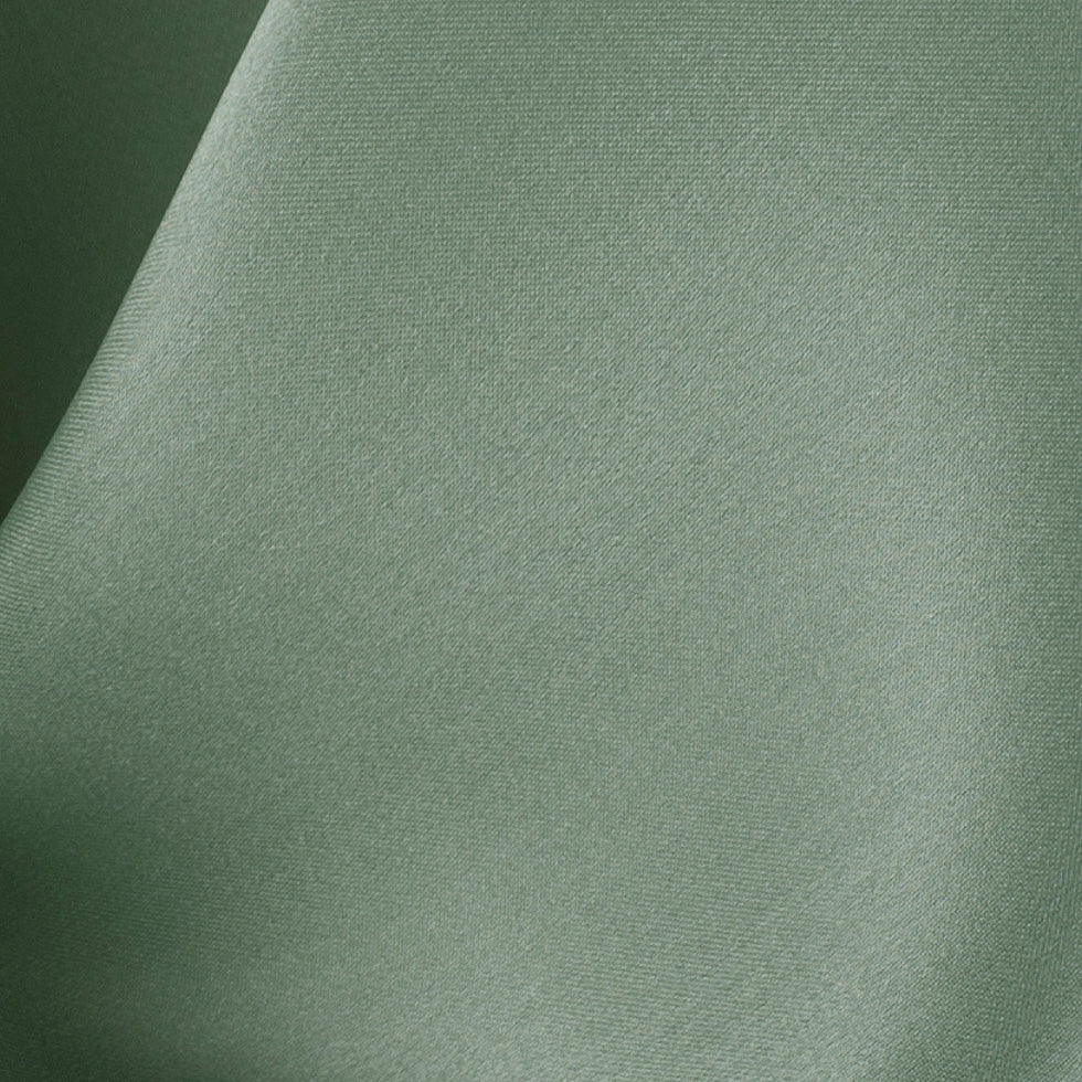 Silk Satin-Face Organza 54" - Oil Green - Premium Collection - Detail