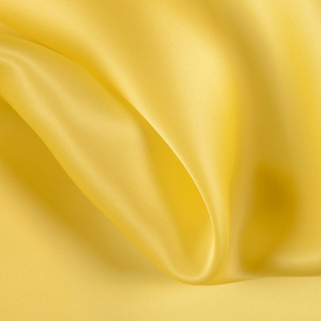 Silk Satin-Face Organza 54" - Buttercup Yellow - Premium Collection
