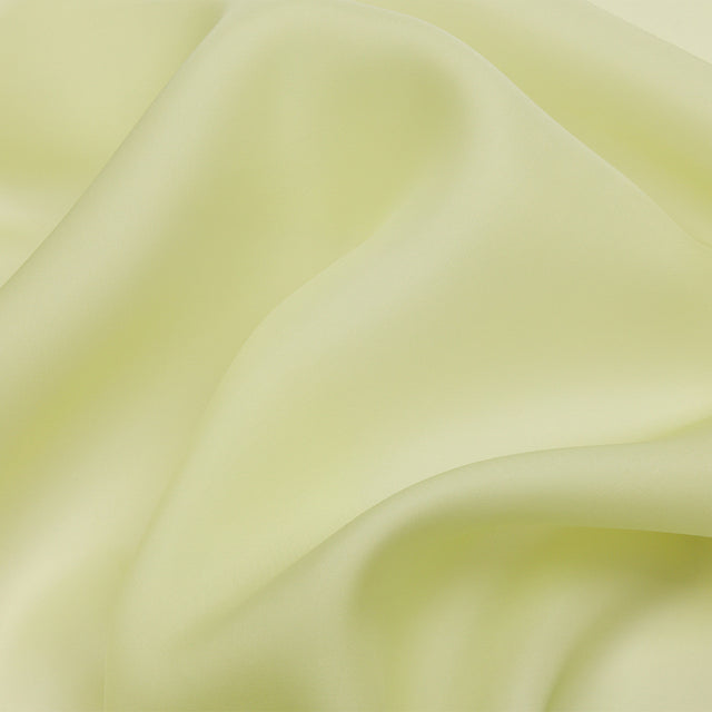 Silk Satin-Face Organza 54" - Young Wheat - Premium Collection