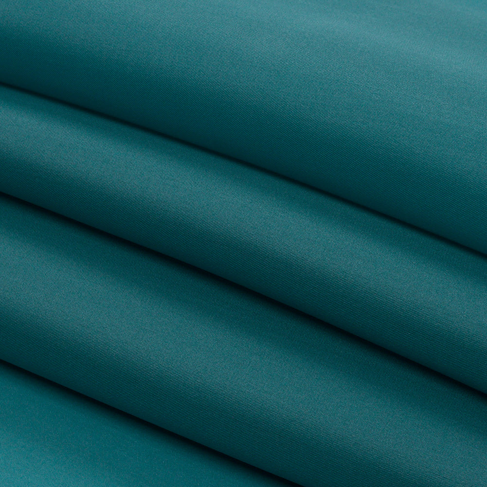 Silk Satin-Face Organza 54" - Colonial Blue - Premium Collection - Folded
