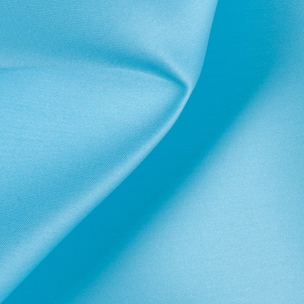 Silk Satin-Face Organza 54" - Angel Blue - Premium Collection - Detail