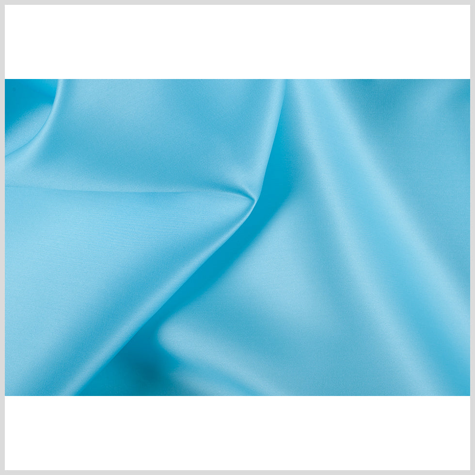 Silk Satin-Face Organza 54" - Angel Blue - Premium Collection - Full