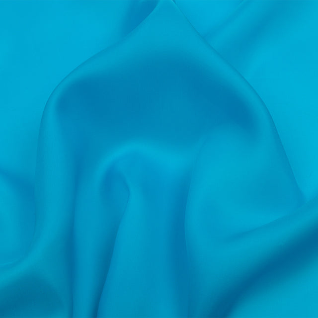Silk Satin-Face Organza 54" - Horizon Blue - Premium Collection
