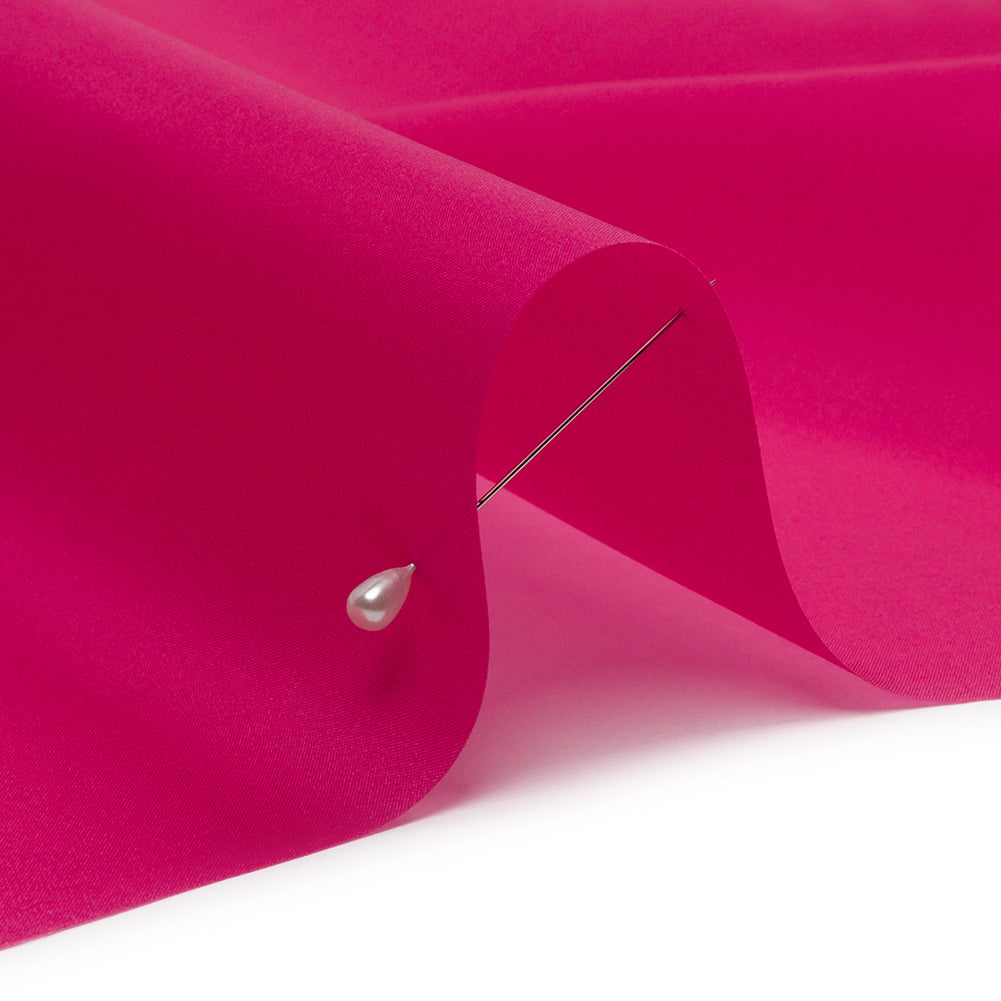 Silk Satin-Face Organza 54" - Beetroot - Premium Collection - Detail