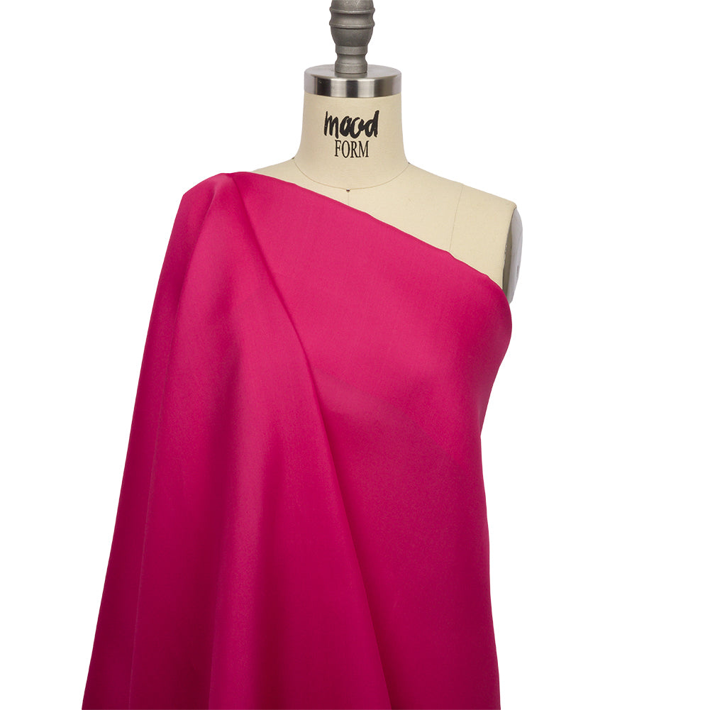 Silk Satin-Face Organza 54" - Beetroot - Premium Collection - Drape