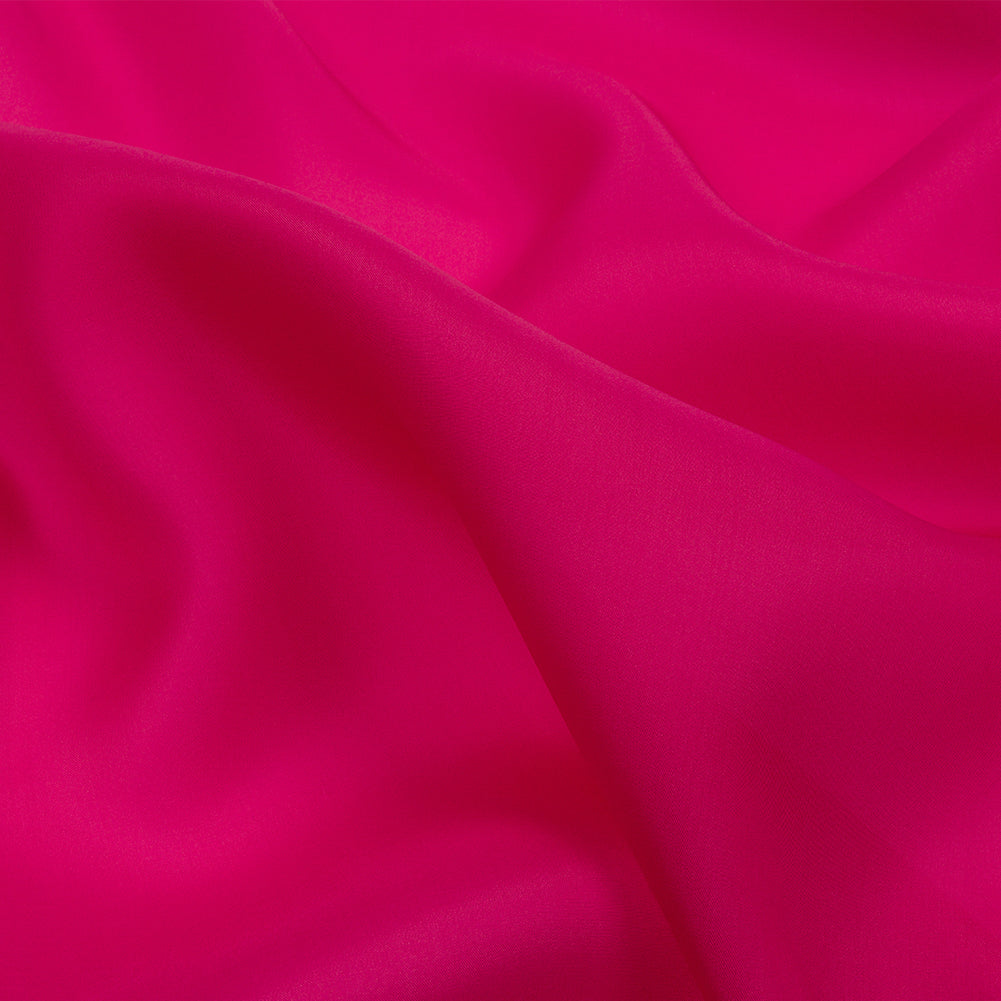 Silk Satin-Face Organza 54" - Beetroot - Premium Collection