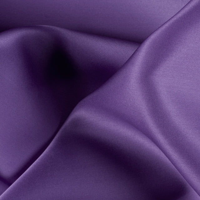Silk Satin-Face Organza 54" - Bright Purple - Premium Collection