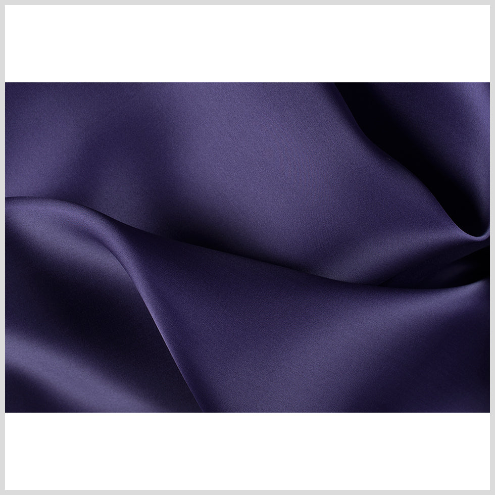 Silk Satin-Face Organza 54" - Grape - Premium Collection - Full