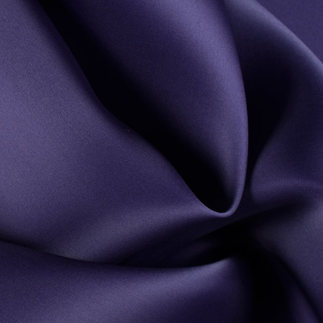 Silk Satin-Face Organza 54" - Grape - Premium Collection