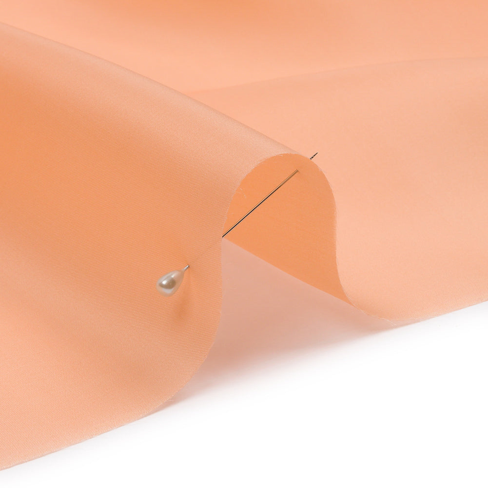 Silk Satin-Face Organza 54" - Peach - Premium Collection - Detail