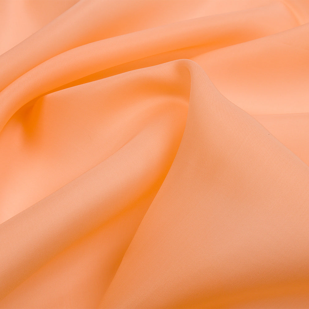 Silk Satin-Face Organza 54" - Peach - Premium Collection