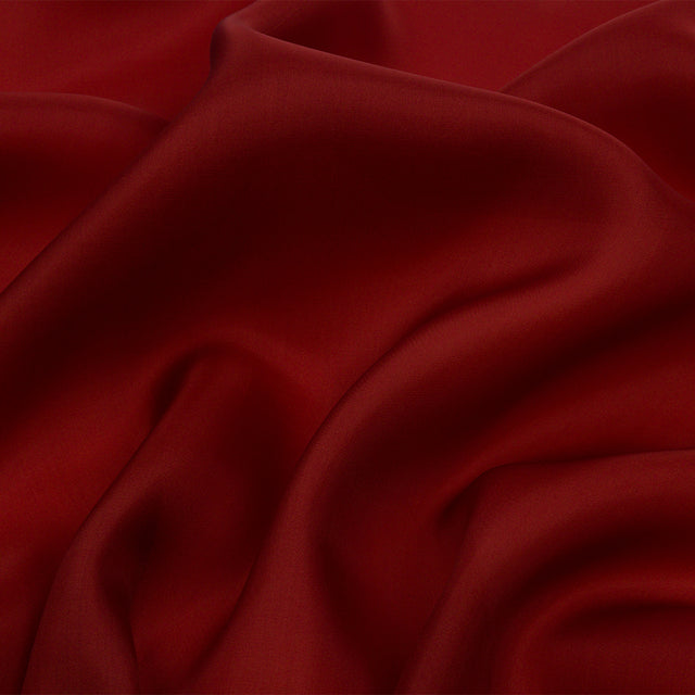 Silk Satin-Face Organza 54" - Rust - Premium Collection