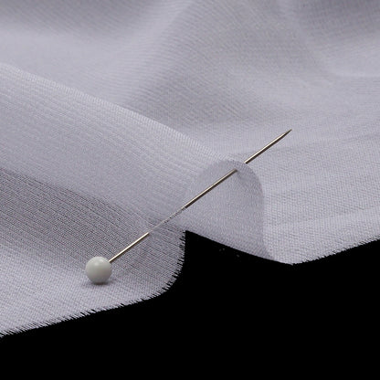 Silk Chiffon 44" - Bright White - Premium Collection