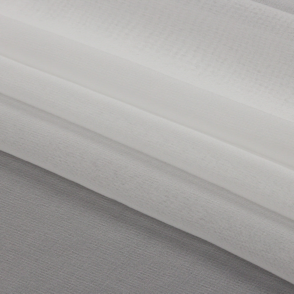 Silk Chiffon 44" - Whisper White - Premium Collection - Folded