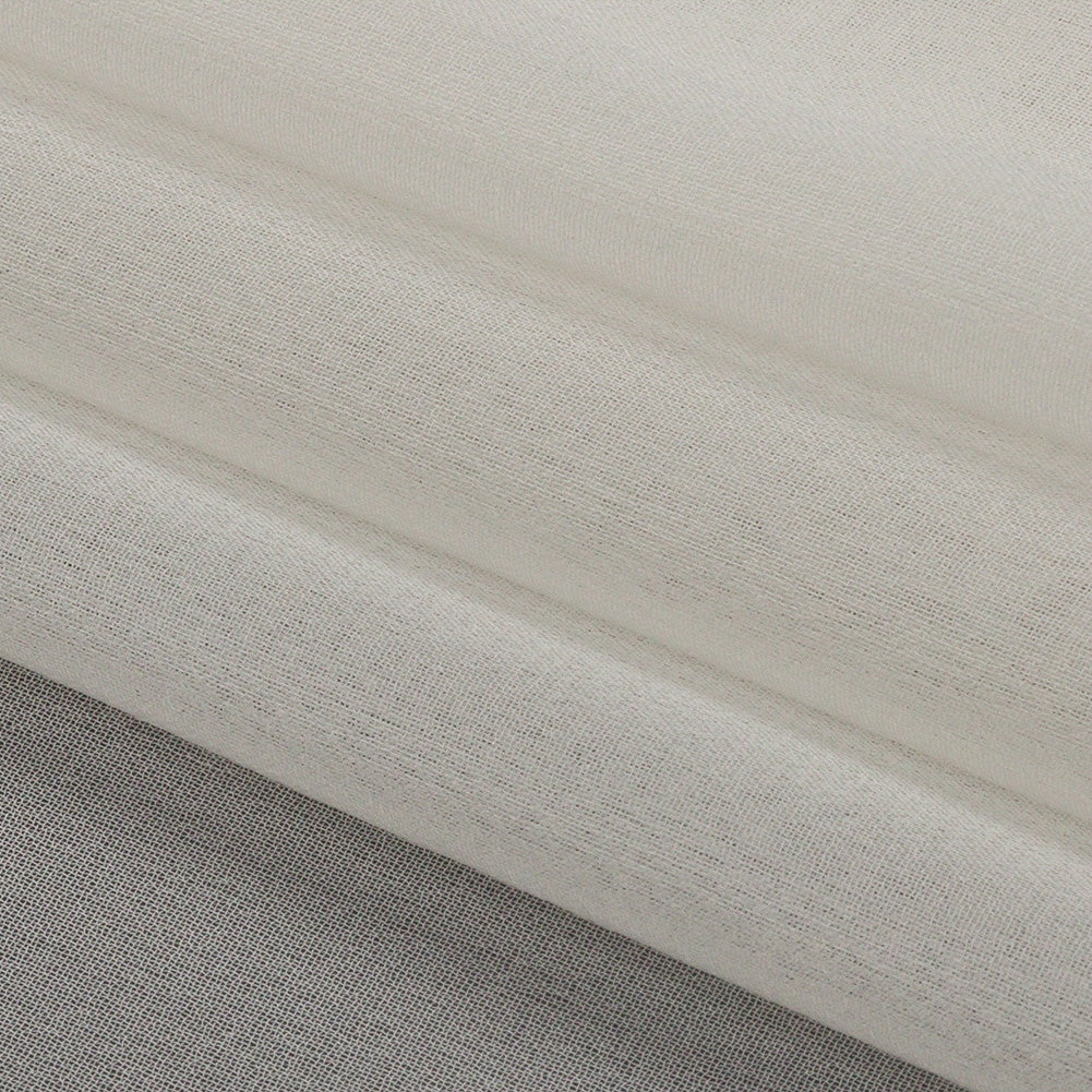 Silk Chiffon 44" - Antique White - Premium Collection - Folded