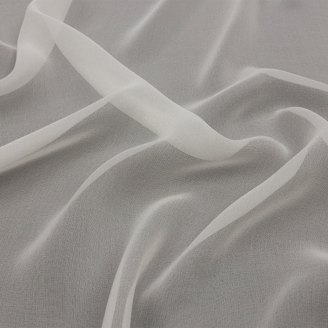 Silk Chiffon 44" - Antique White - Premium Collection