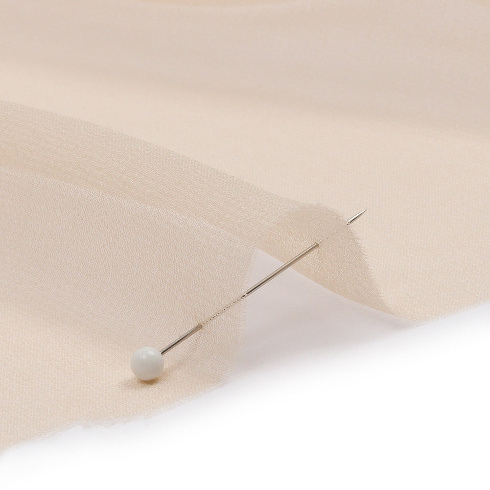 Silk Chiffon 44" - Winter Wheat - Premium Collection - Detail