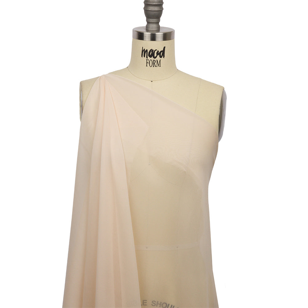 Silk Chiffon 44" - Winter Wheat - Premium Collection - Drape