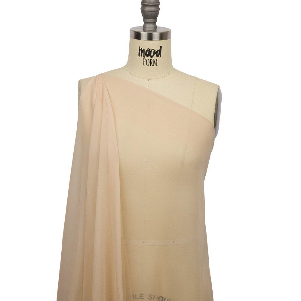 Silk Chiffon 44" - Ecru - Premium Collection - Drape