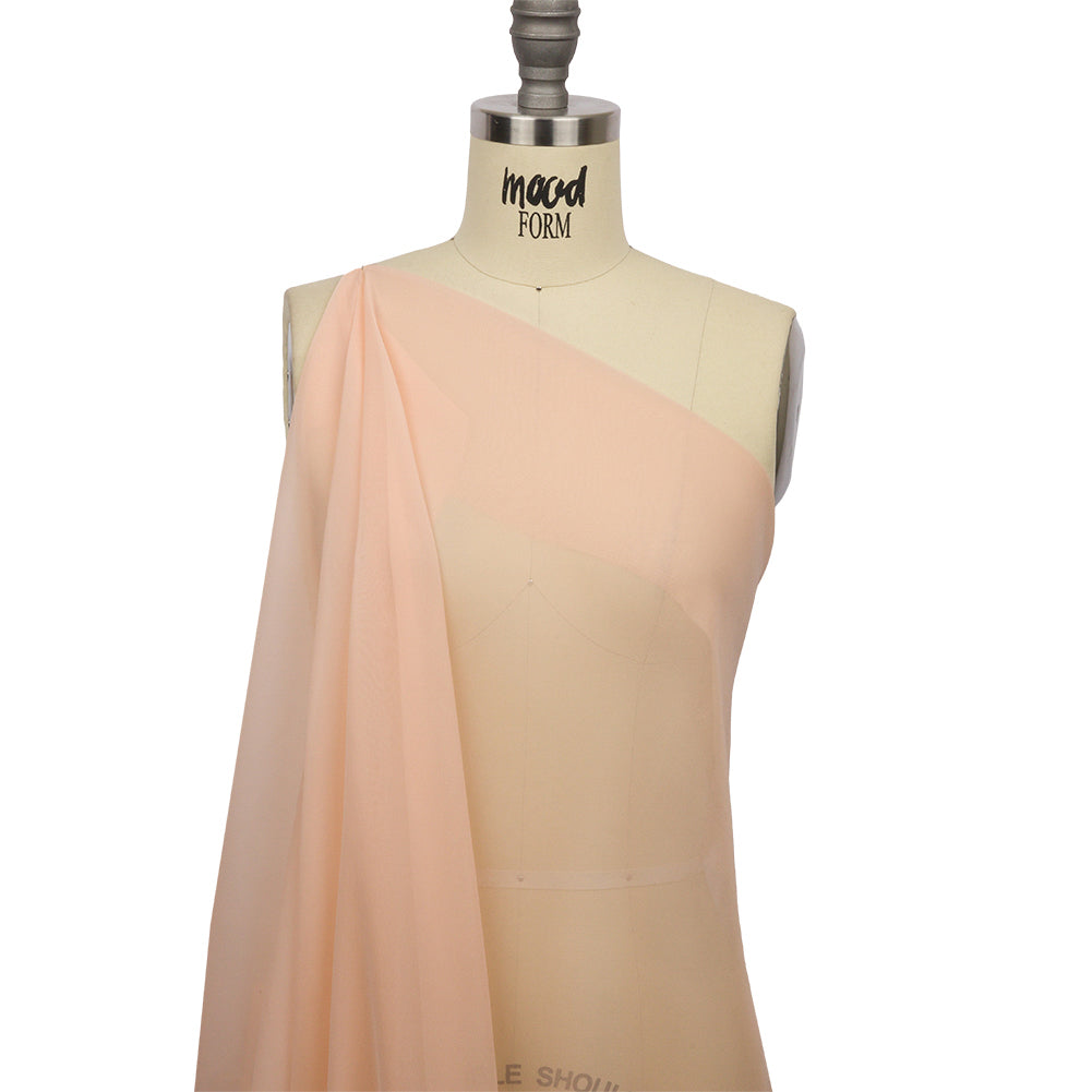 Silk Chiffon 44" - Pale Blush - Premium Collection - Drape