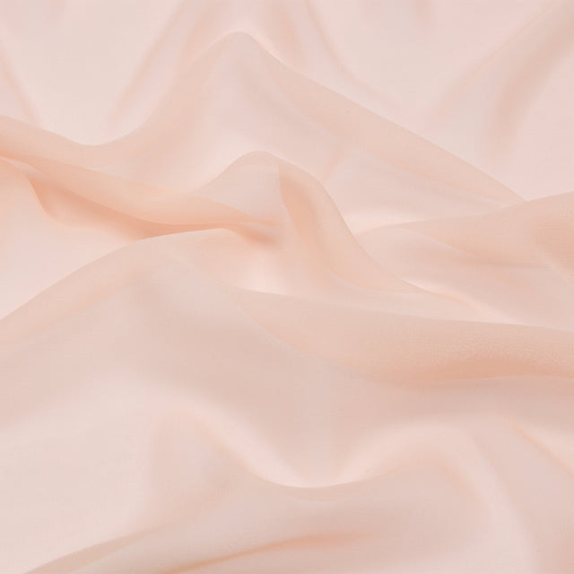 Silk Chiffon 44" - Pale Blush - Premium Collection
