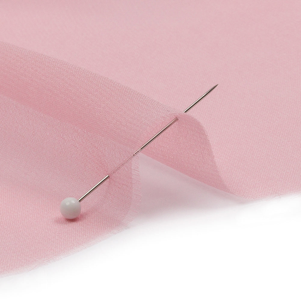 Silk Chiffon 44" - Candy Pink - Premium Collection - Detail