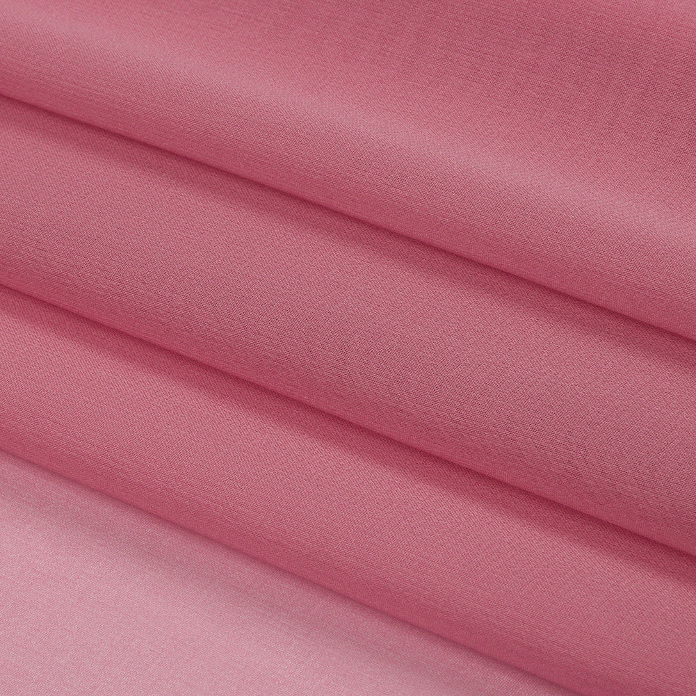 Silk Chiffon 44" - Polignac Pink - Premium Collection - Folded