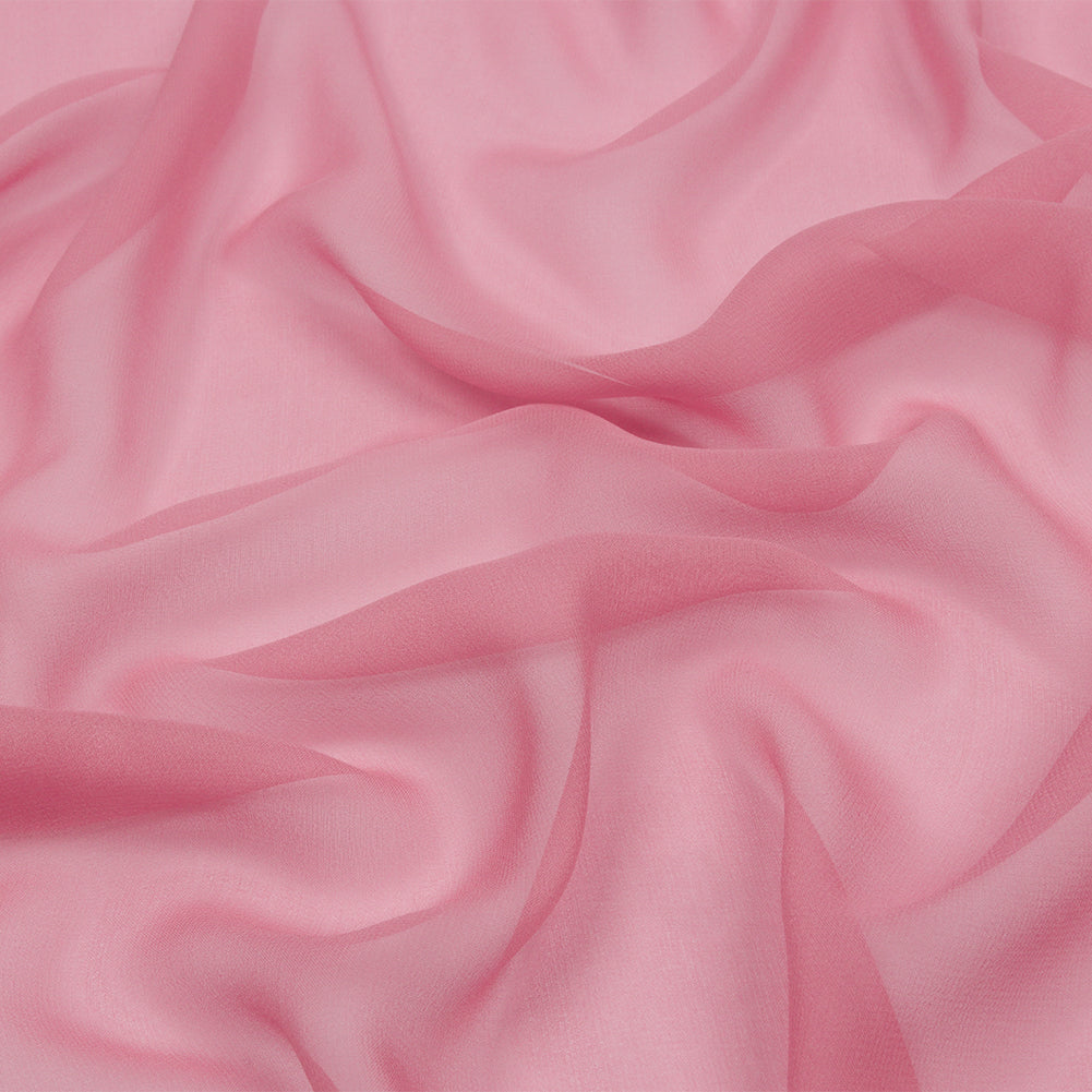 Silk Chiffon 44" - Polignac Pink - Premium Collection