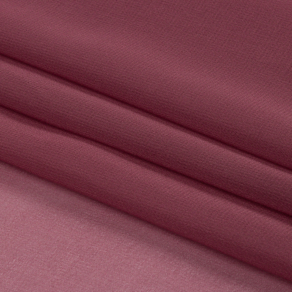 Silk Chiffon 44" - Crushed Berry - Premium Collection - Folded