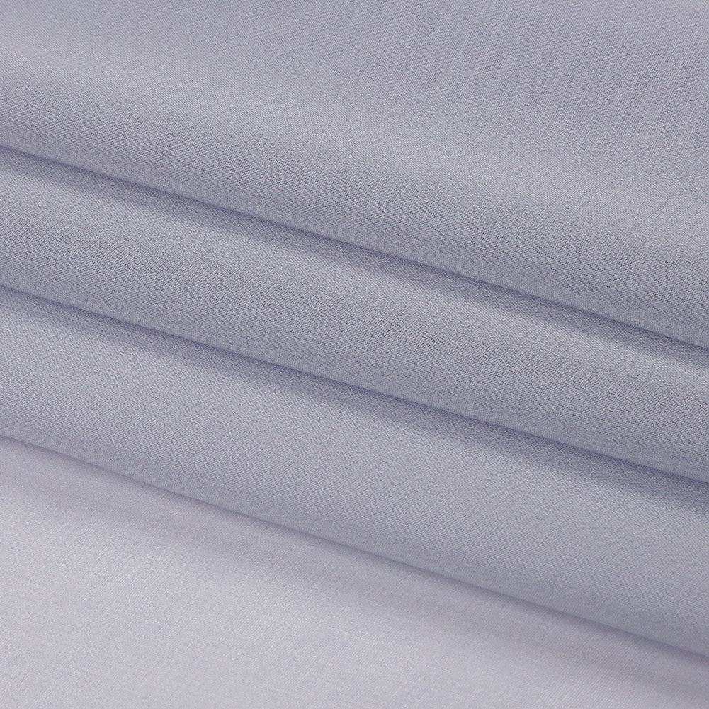 Silk Chiffon 44" - Icelandic Blue - Premium Collection - Folded