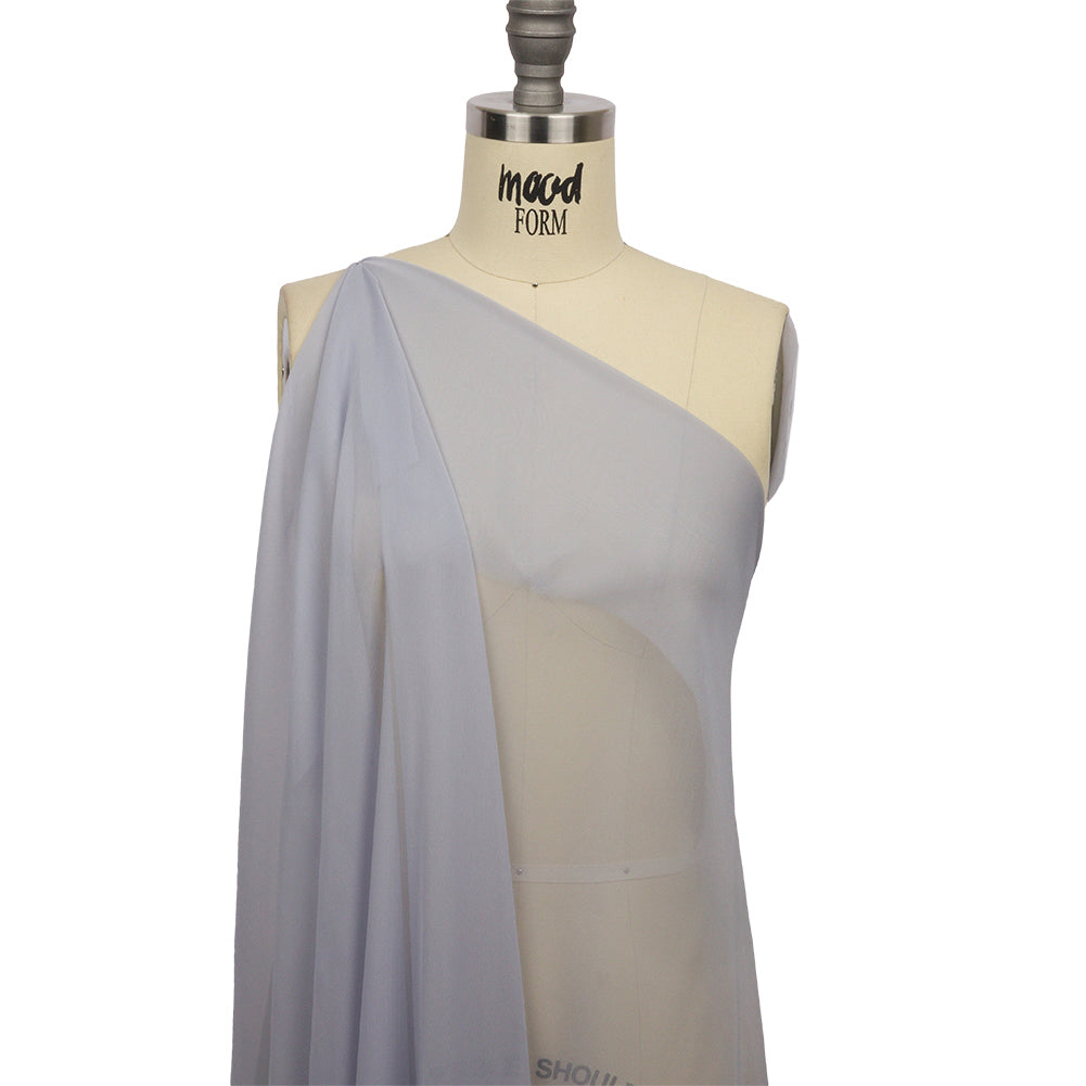 Silk Chiffon 44" - Icelandic Blue - Premium Collection - Drape