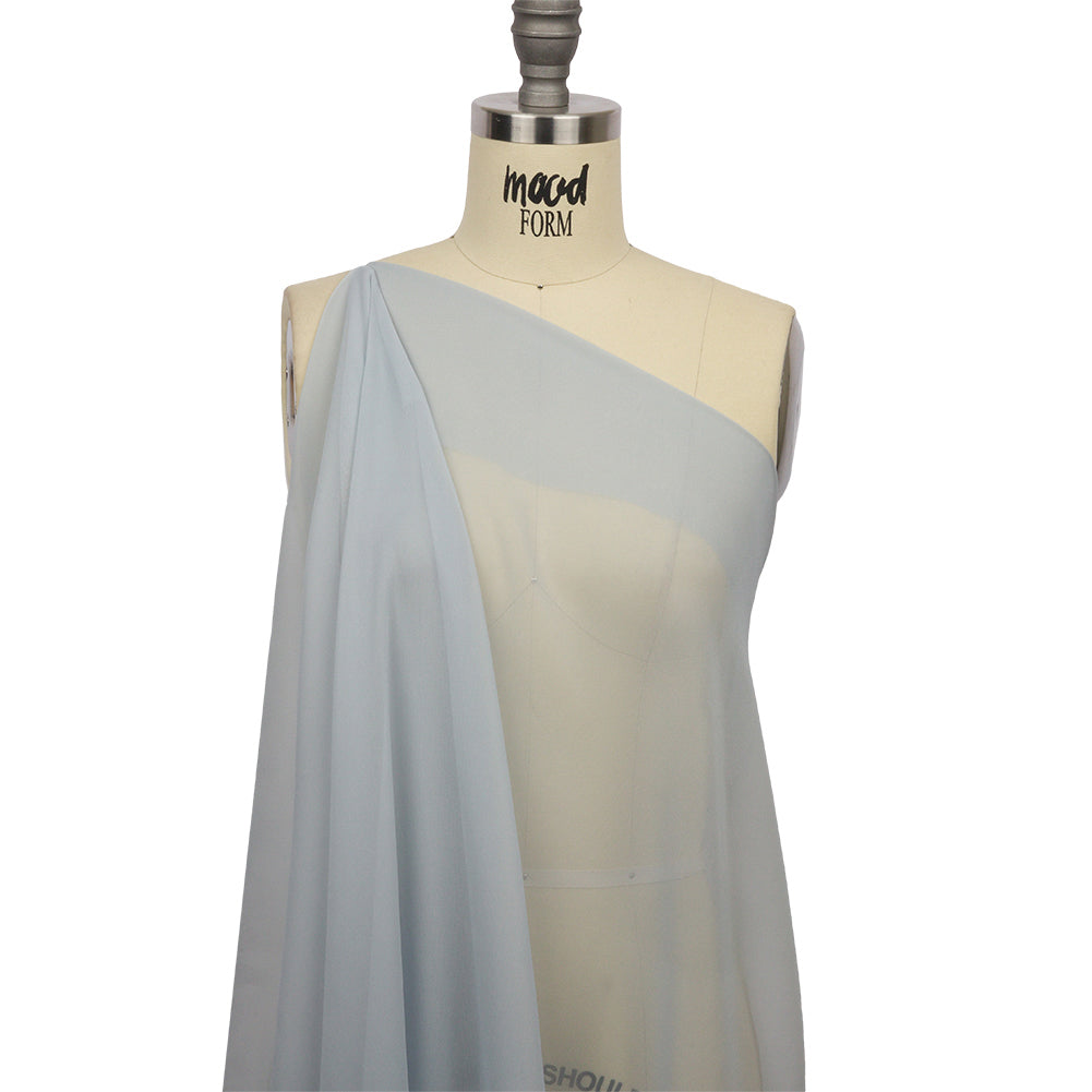 Silk Chiffon 44" - Gray Dawn - Premium Collection - Drape