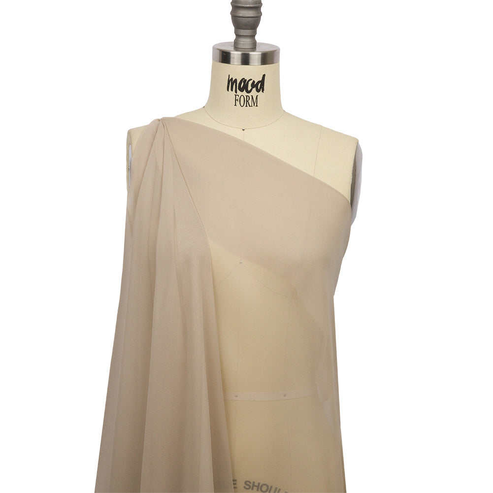 Silk Chiffon 44" - Feather Gray - Premium Collection - Drape