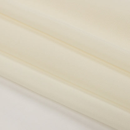 Silk Chiffon 44" - Pale Yellow - Premium Collection