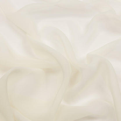 Silk Chiffon 44" - Pale Yellow - Premium Collection