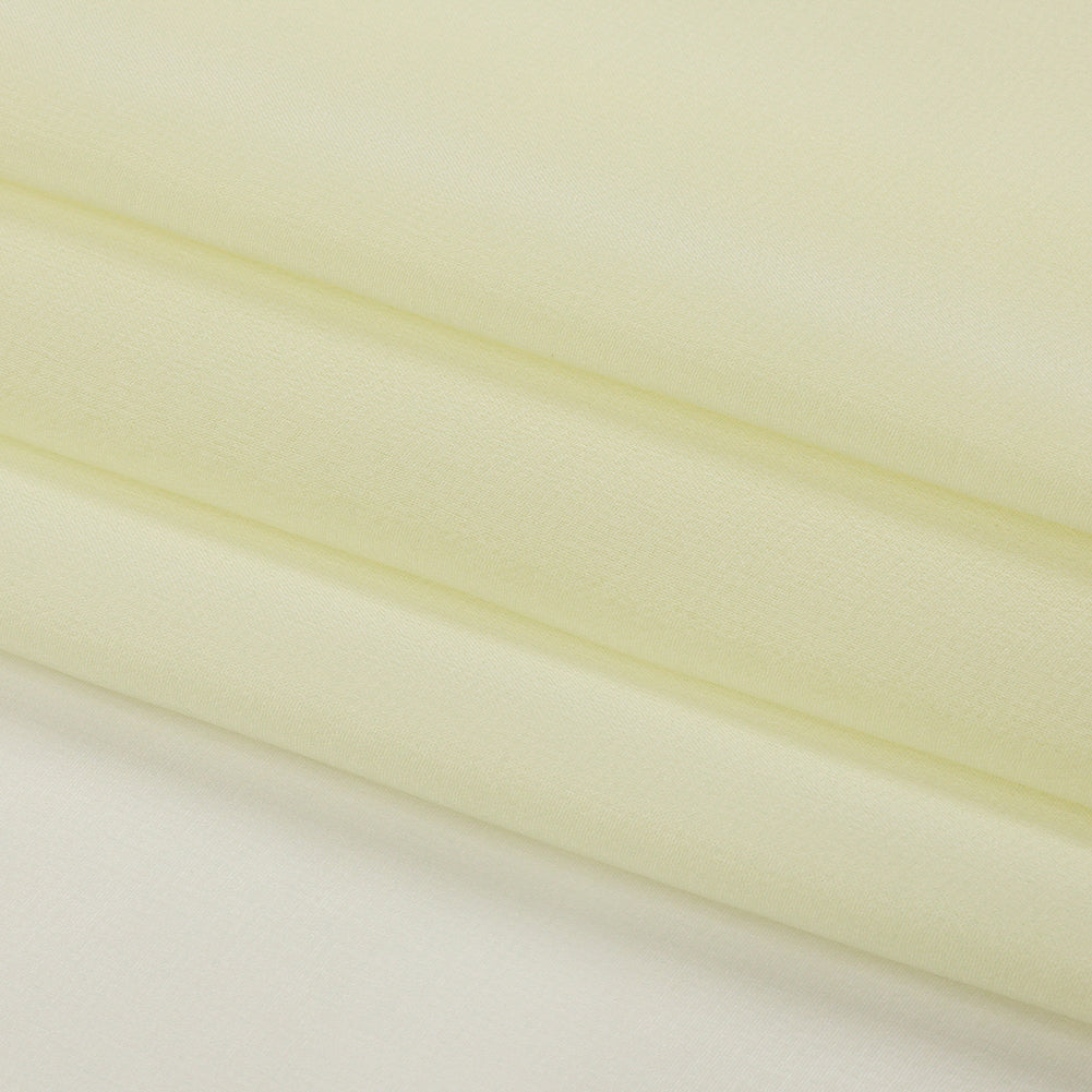 Silk Chiffon 44" - Young Wheat - Premium Collection - Folded