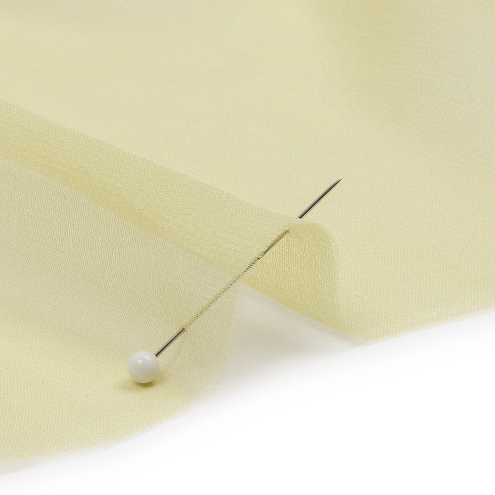 Silk Chiffon 44" - Linden Green - Premium Collection - Detail