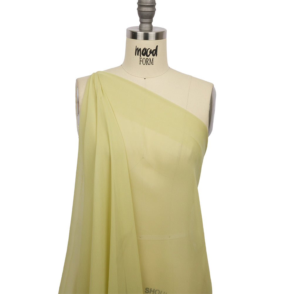 Silk Chiffon 44" - Linden Green - Premium Collection - Drape