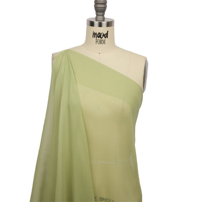 Silk Chiffon 44" - Nile Green - Premium Collection
