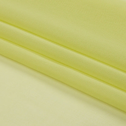 Silk Chiffon 44" - Sunny Lime - Premium Collection