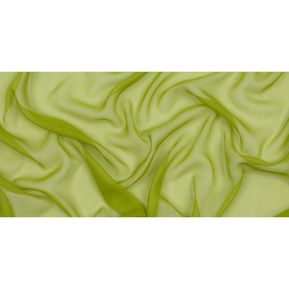 Silk Chiffon 44" - Peridot Green - Premium Collection - Full