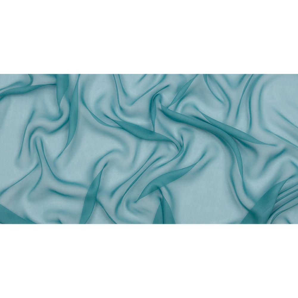 Silk Chiffon 44" - Colonial Blue - Premium Collection - Full