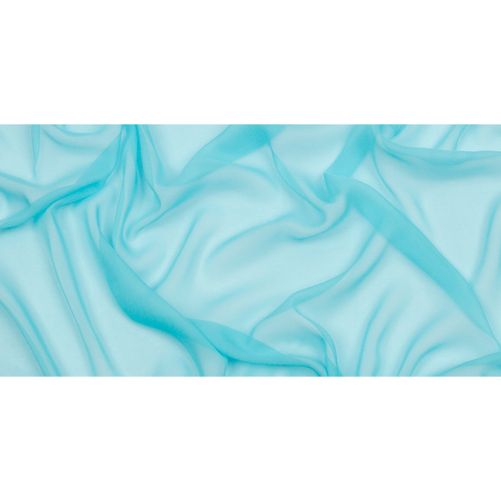 Silk Chiffon 44" - Angel Blue - Premium Collection - Full