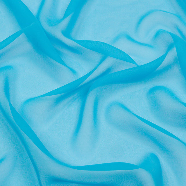 Silk Chiffon 44" - Horizon Blue - Premium Collection