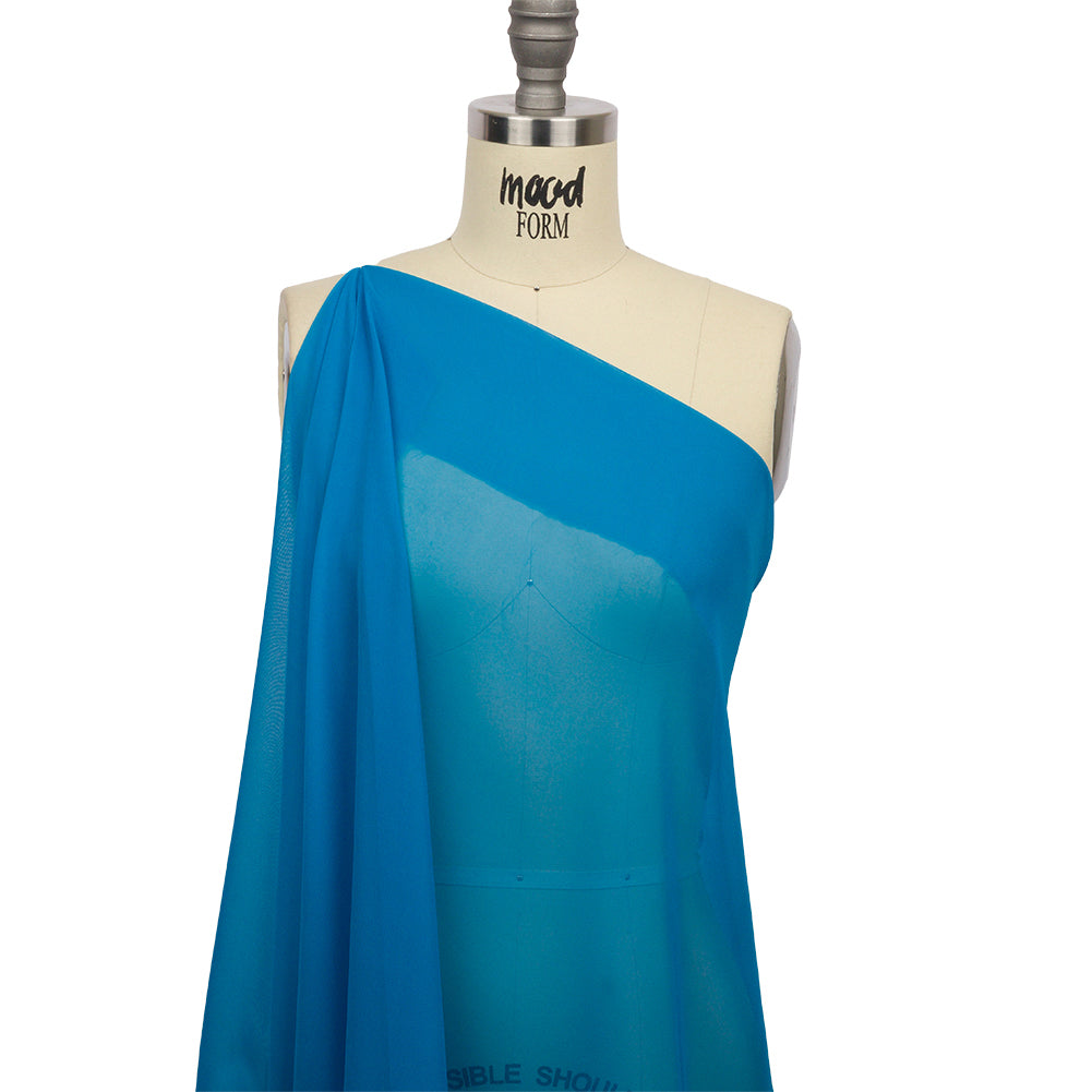 Silk Chiffon 44" - Directoire Blue - Premium Collection - Drape