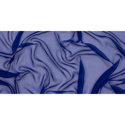 Silk Chiffon 44" - Mazarine Blue - Premium Collection