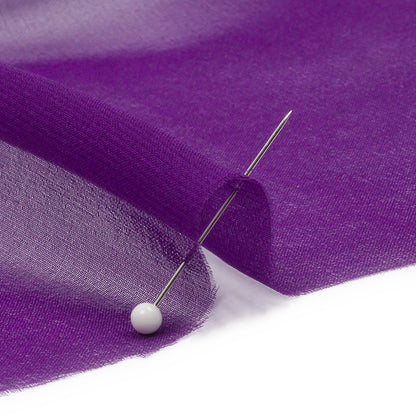 Silk Chiffon 44" - Majesty Purple - Premium Collection