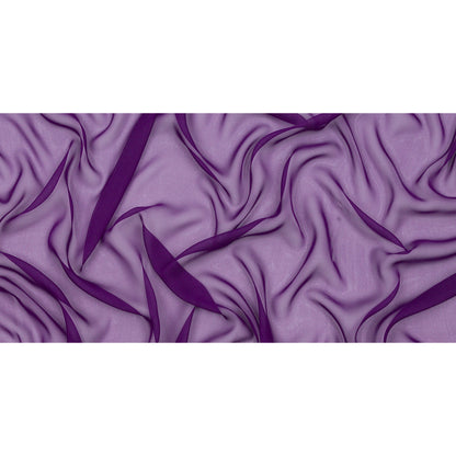 Silk Chiffon 44" - Majesty Purple - Premium Collection