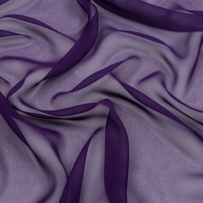 Silk Chiffon 44" - Grape - Premium Collection